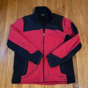 LL Bean Fleece Lined jacket